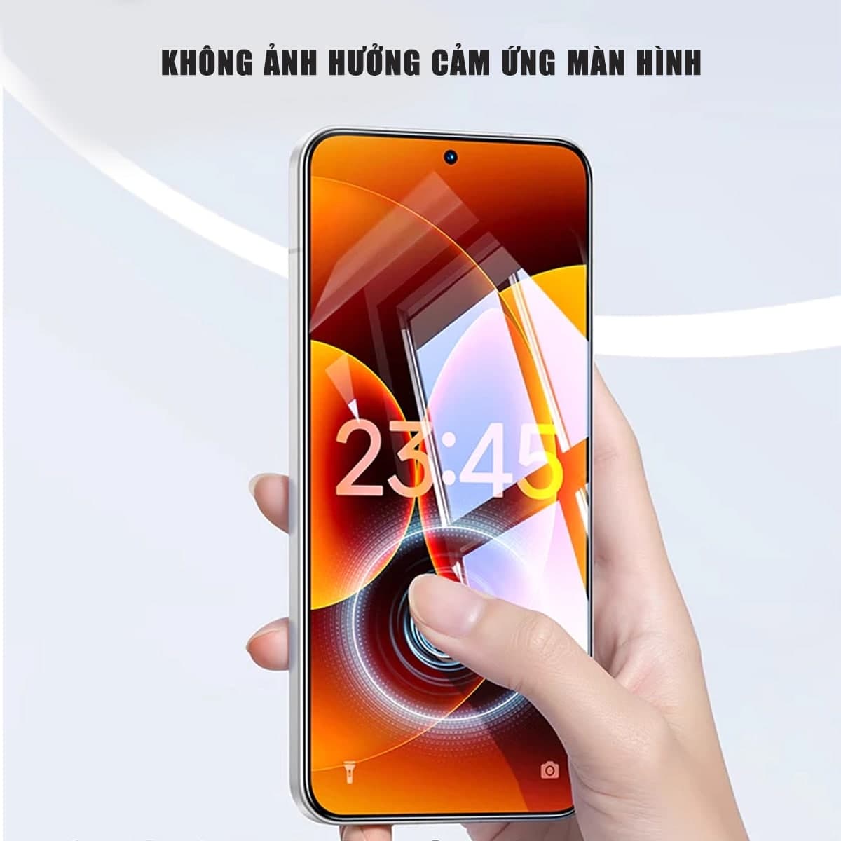 Kính cường lực Xiaomi 17 Pro trong suốt full màn hình chính hãng Smart Devil - 5