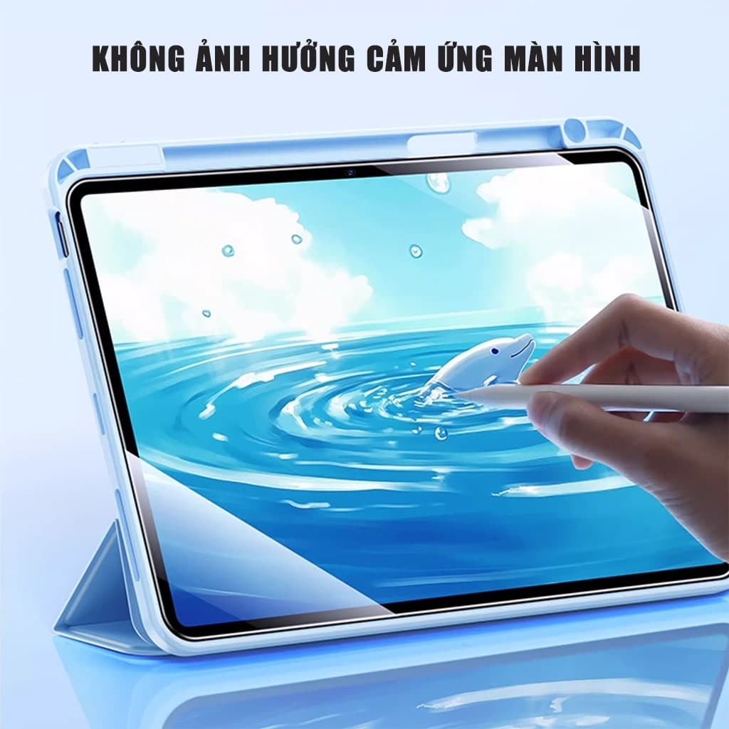 Kính cường lực Xiaomi Pad 8 full màn hình chính hãng Smart Devil có khung hỗ trợ dán - 10