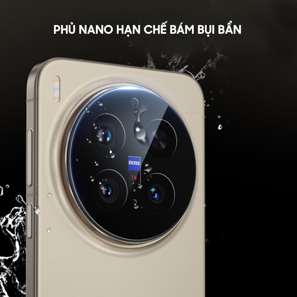 Dán camera Vivo X300 cường lực chống chói AR Anti-Reflection chống trầy xước va đập bảo vệ camera - 5