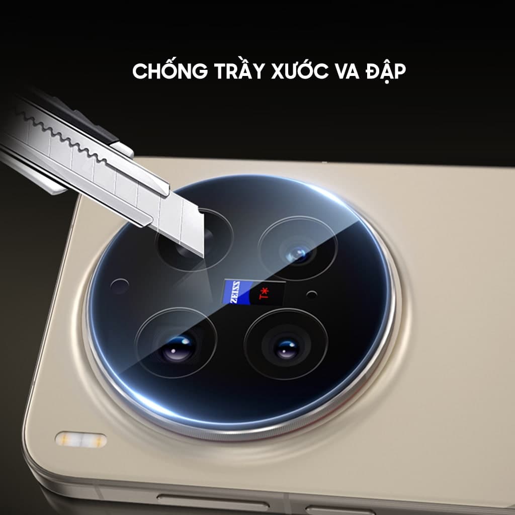 Dán camera Vivo X300 Pro cường lực chống chói AR Anti-Reflection chống trầy xước va đập bảo vệ camera - 5