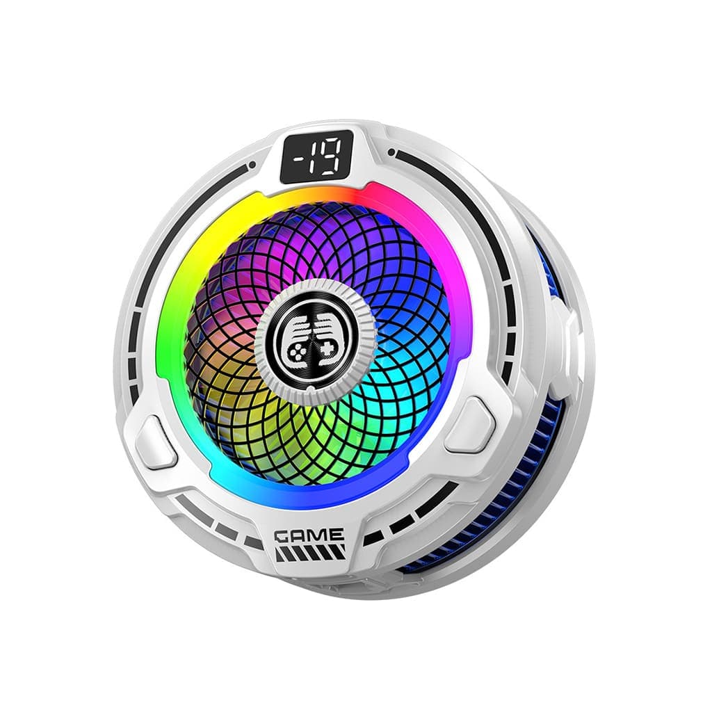 Quạt sò lạnh tản nhiệt điện thoại cao cấp FS18 Pro AI 30W kiểm soát nhiệt thông minh AI Led RGB làm lạnh không tụt FPS khi chơi game PUBG - 2