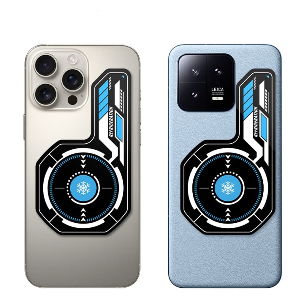 Tấm dán tản nhiệt từ tính có lõi ống chất lỏng dẫn nhiệt hiệu suất cao V7 Pro dùng cho quạt tản nhiệt sò lạnh điện thoại - 2