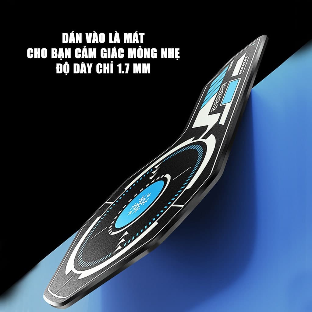 Tấm dán tản nhiệt từ tính có lõi ống chất lỏng dẫn nhiệt hiệu suất cao V7 Pro dùng cho quạt tản nhiệt sò lạnh điện thoại - 7