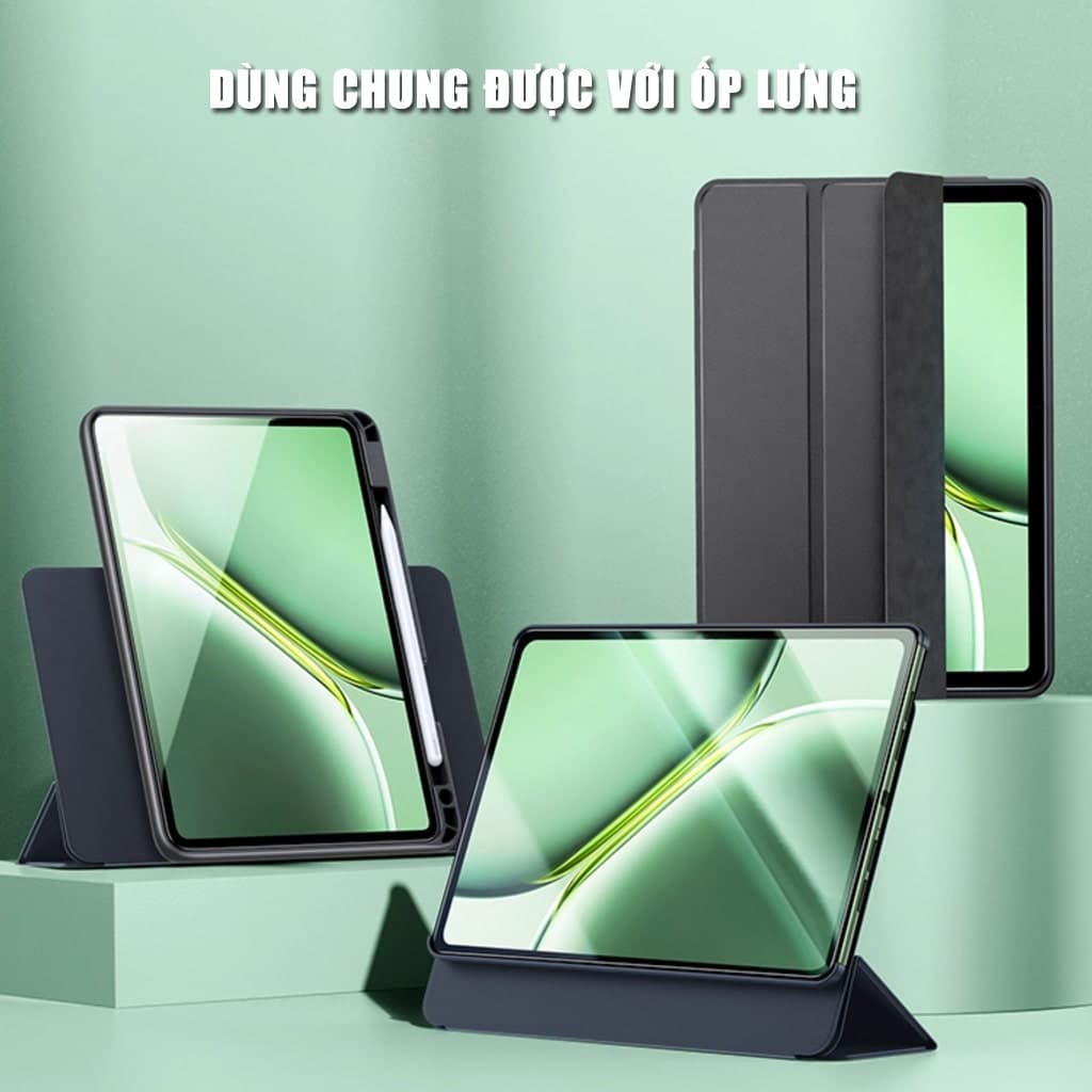 Kính cường lực Oneplus Pad full màn hình chính hãng Smart Devil có khung hỗ trợ dán - 10