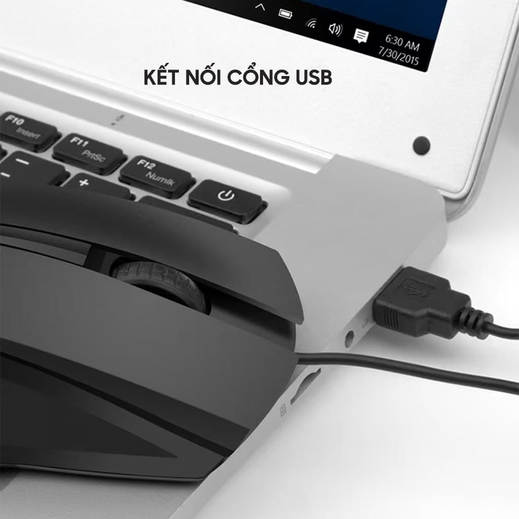 Chuột văn phòng có dây X2 1200 DPI USB chuột máy tính giá rẻ phù hợp cho học sinh sinh viên nhân viên văn phòng - 7