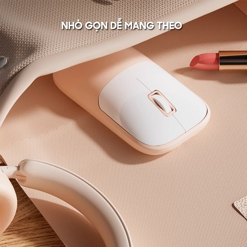 Chuột không dây C2 kết nối Wireless 2.4G pin sạc 500mAh dùng làm việc chơi game máy tính văn phòng - 7