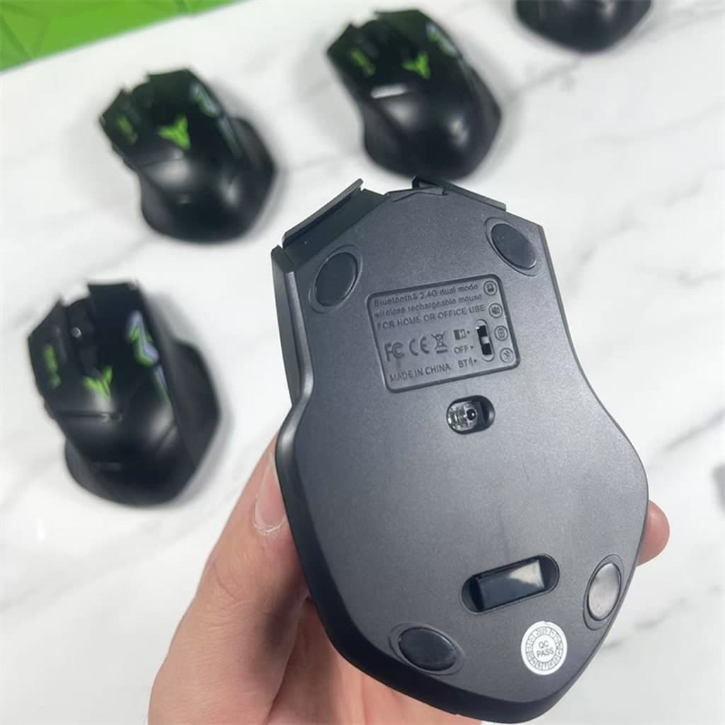 Chuột không dây Bluetooth Wireless 2.4G Z5 Gaming pin sạc 500mAh 6 nút bấm dùng chơi game làm việc máy tính văn phòng - 11