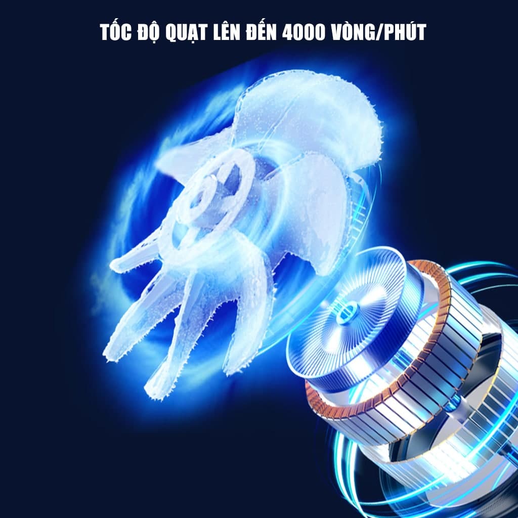 Đế tản nhiệt laptop IETS GT350 tản khí nén turbo 4000RPM quạt giảm nhiệt thực sự chuyên dụng cho máy tính đồ họa gaming - 11