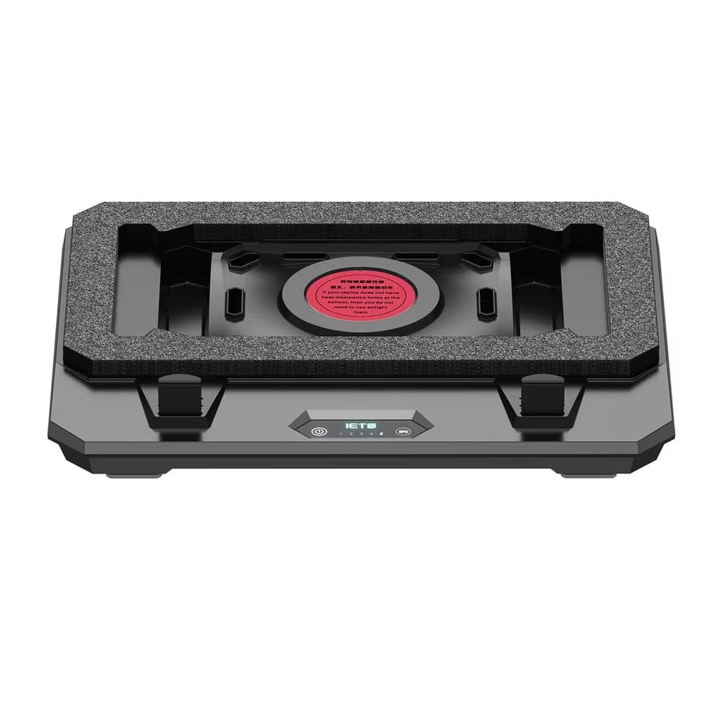 Đế tản nhiệt laptop IETS GT350 tản khí nén turbo 4000RPM quạt giảm nhiệt thực sự chuyên dụng cho máy tính đồ họa gaming - 2