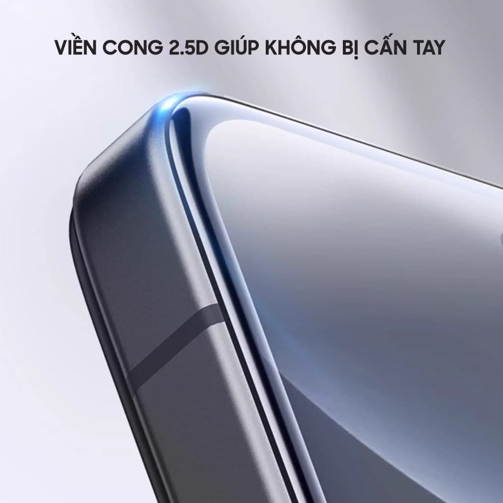 Kính cường lực Realme GT8 Pro trong suốt full màn hình chính hãng Smart Devil có khung hỗ trợ dán - 6