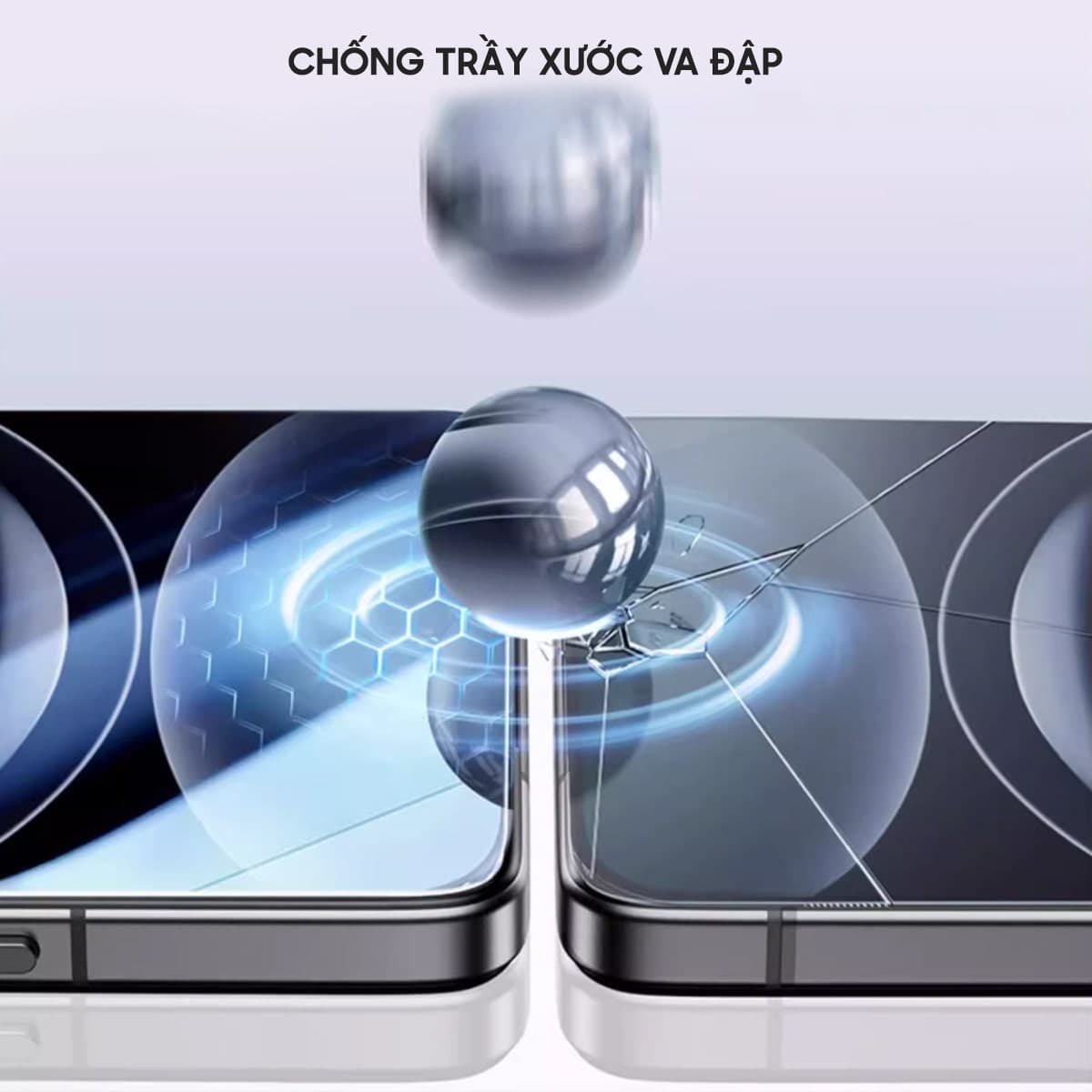 Kính cường lực Realme GT8 Pro trong suốt full màn hình chính hãng Smart Devil có khung hỗ trợ dán - 9