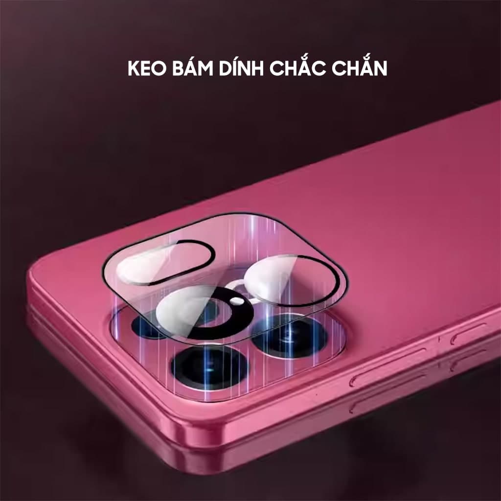 Kính cường lực dán camera Oppo Find X9 thấu kính nổi 3D cao cấp độ cứng 9H trong suốt chống trầy xước va đập - 7