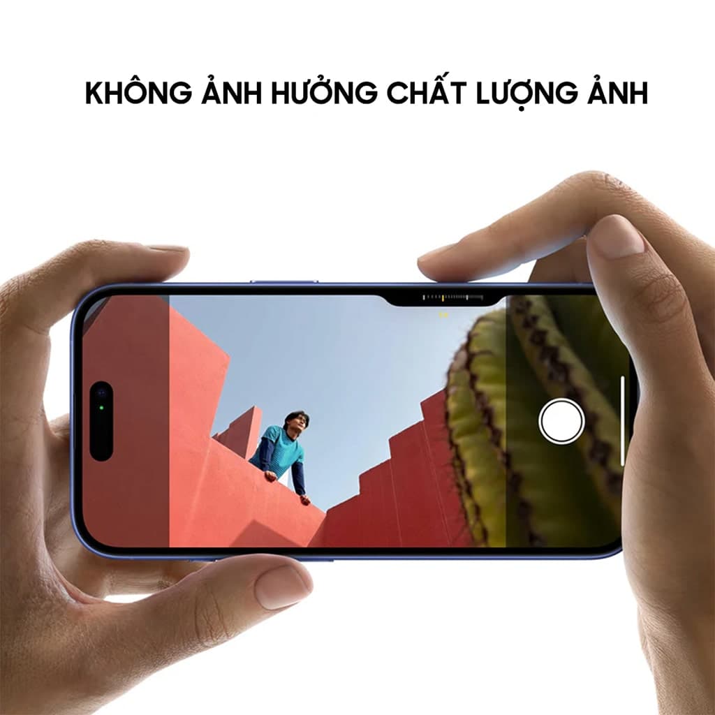 Dán cường lực camera Iphone 17 Pro Max thấu kính nổi 3D độ cứng 9H trong suốt chống trầy xước va đập - 7