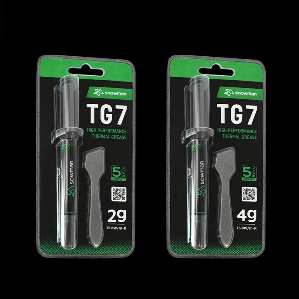 Keo tản nhiệt CPU Máy tính PC Laptop VGA Card đồ họa giá rẻ hiệu năng cao Snowman TG7 4G 15.8 W/mk - Kem tản nhiệt - 3