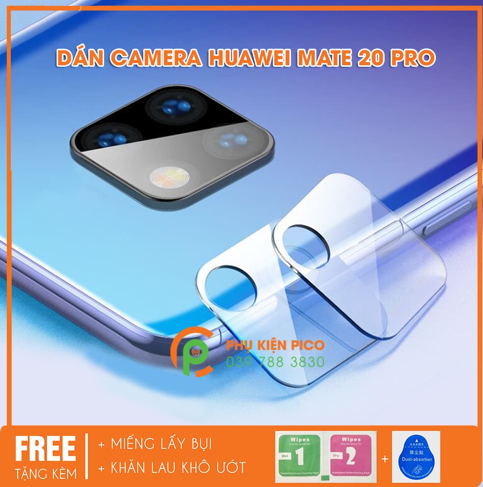Miếng dán camera Huawei Mate 20 Pro 2018 chống xước camera