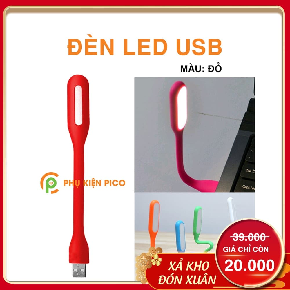 Đèn LED siêu sáng cổng USB biến thành đèn học, đèn làm việc cực tiện lợi