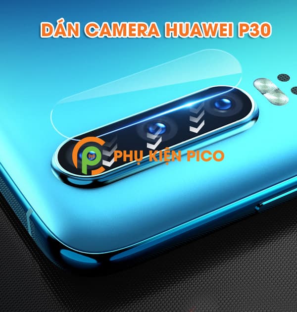 Miếng dán camera Huawei P30 chống xước camera - 7