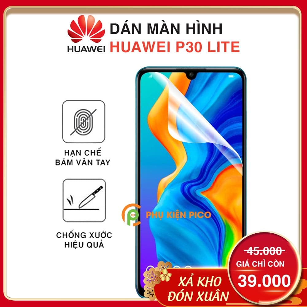 Dán màn hình Huawei P30 Lite PPF cao cấp full màn