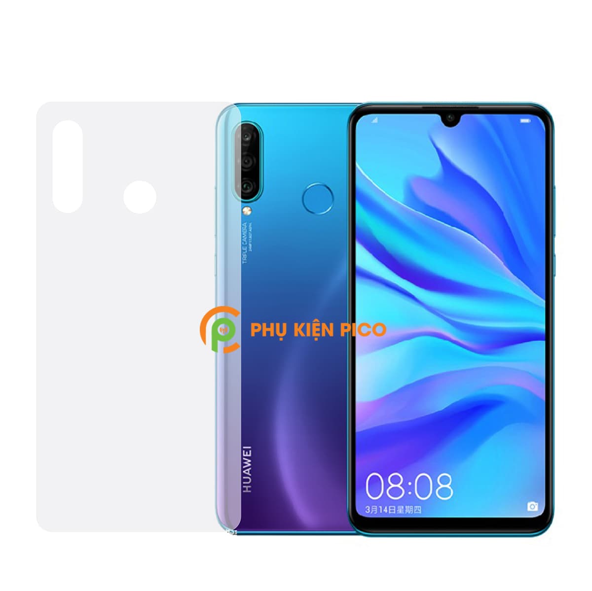Kính cường lực mặt lưng Huawei P30 LITE - 3