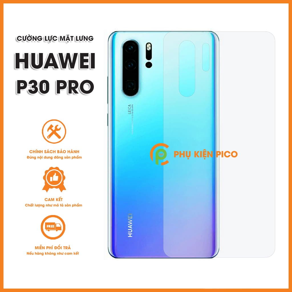 Kính cường lực mặt lưng Huawei P30 Pro