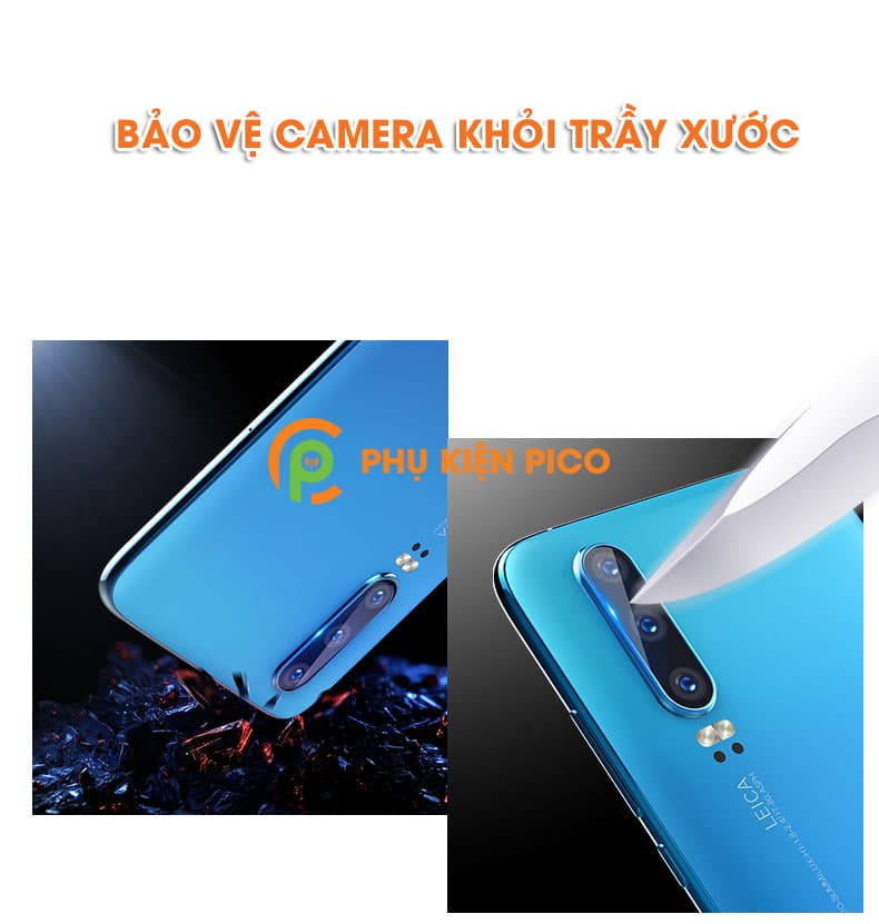 Miếng dán camera Huawei P30 Lite chống xước camera - 2
