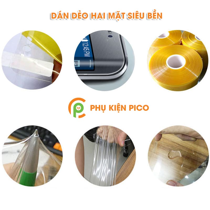 Miếng dán dẻo 2 mặt màn hình và lưng điện thoại Huawei P30 Lite - 3