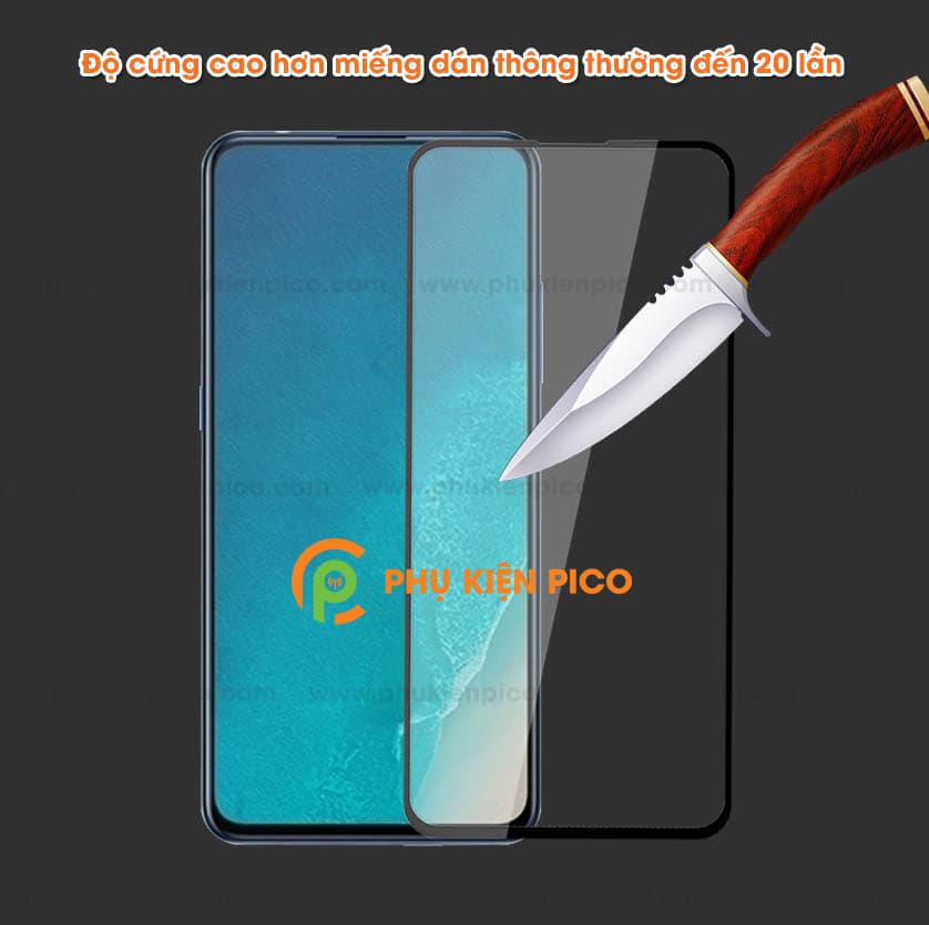 Kính cường lực Vivo V15 bản mới viền siêu mỏng độ cứng 9H - 6