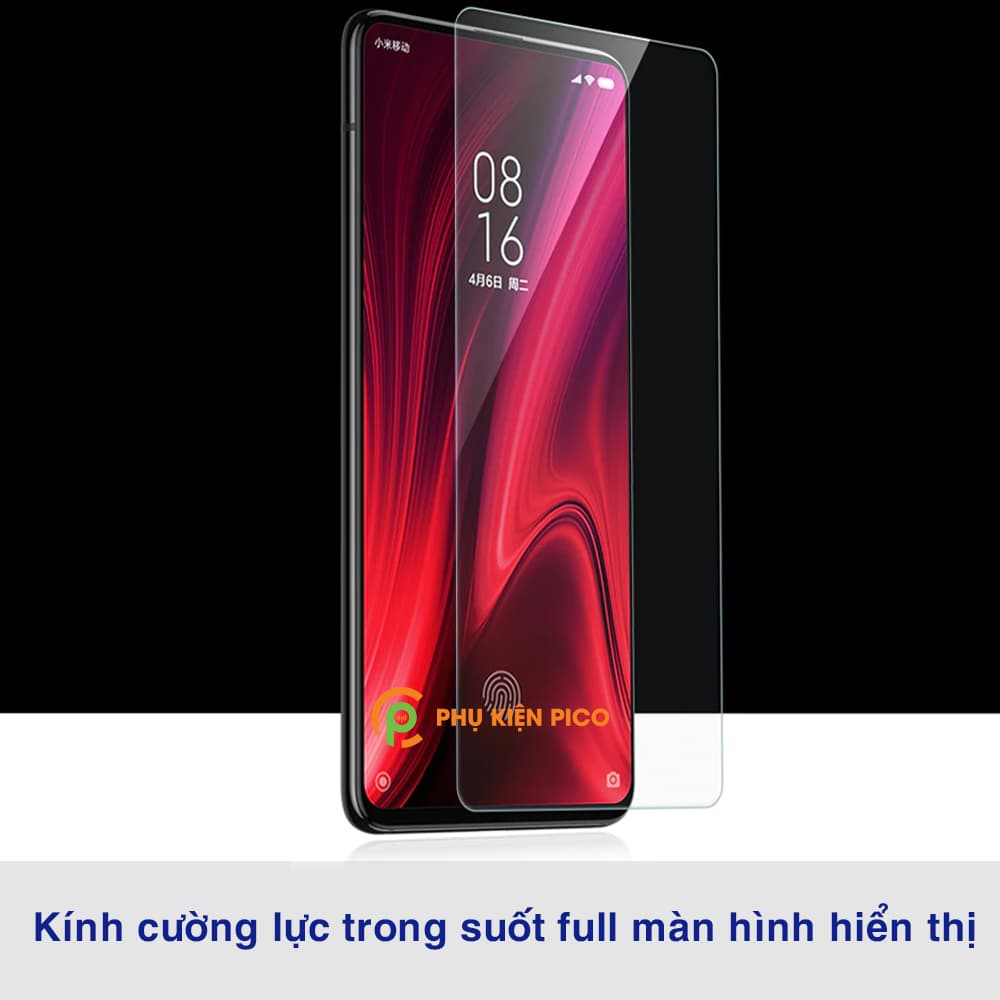 Kính cường lực Redmi K20 Pro full màn hình hiển thị trong suốt dùng chung với mọi loại ốp lưng - 6