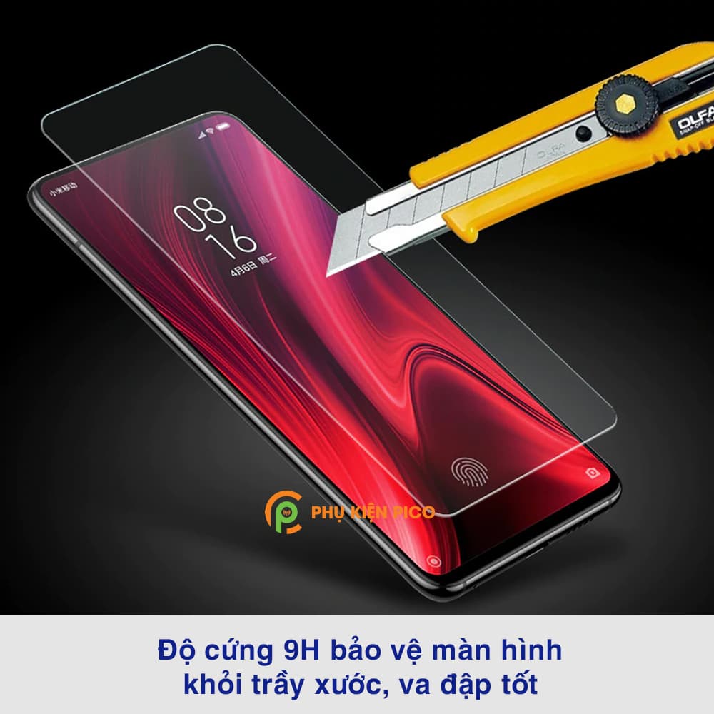 Kính cường lực Redmi K20 Pro full màn hình hiển thị trong suốt dùng chung với mọi loại ốp lưng - 2