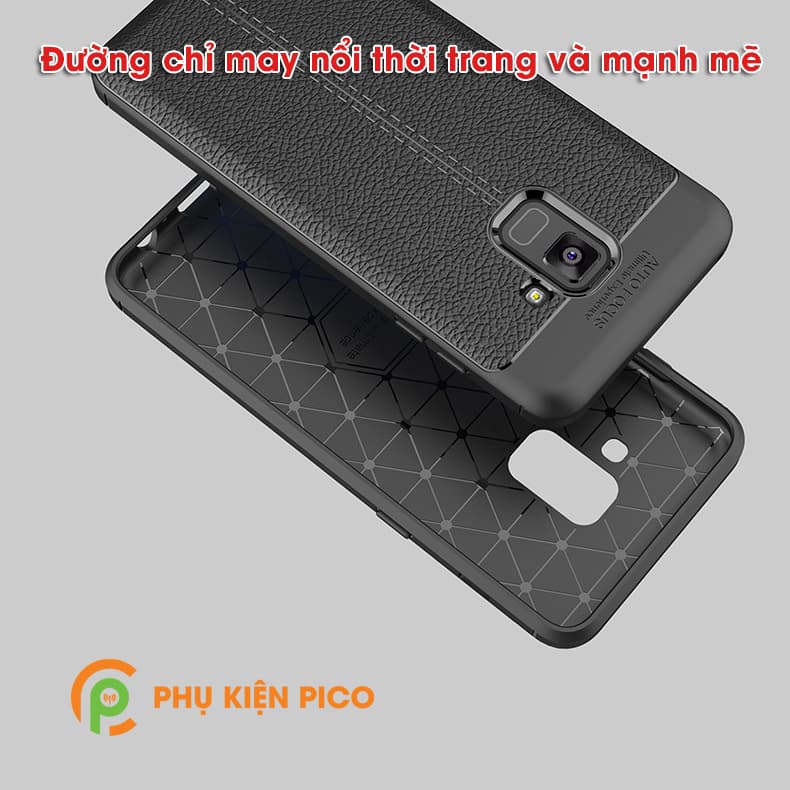 Ốp lưng Samsung Galaxy A8 da mềm sang trọng - 8