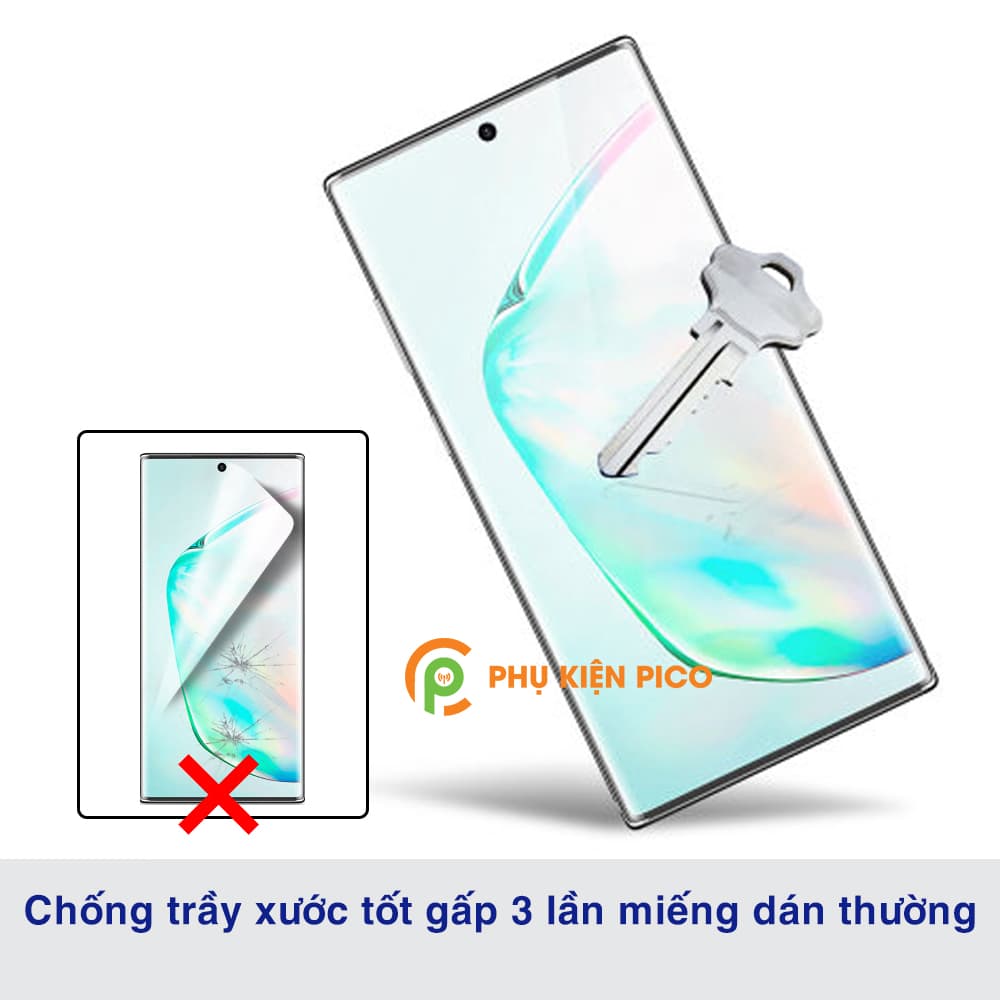 Dán màn hình Samsung Galaxy Note 10 Plus chính hãng Mibo PPF dẻo trong suốt - 7