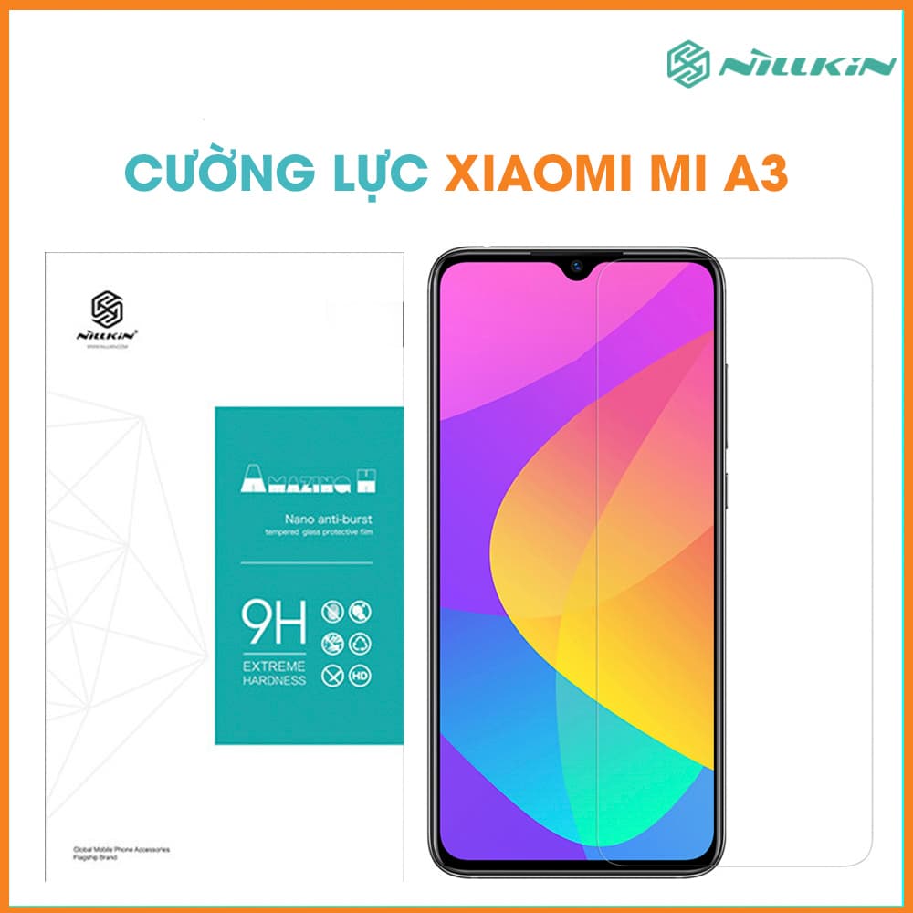 Kính cường Xiaomi Mi A3 chính hãng Nillkin Amazing H