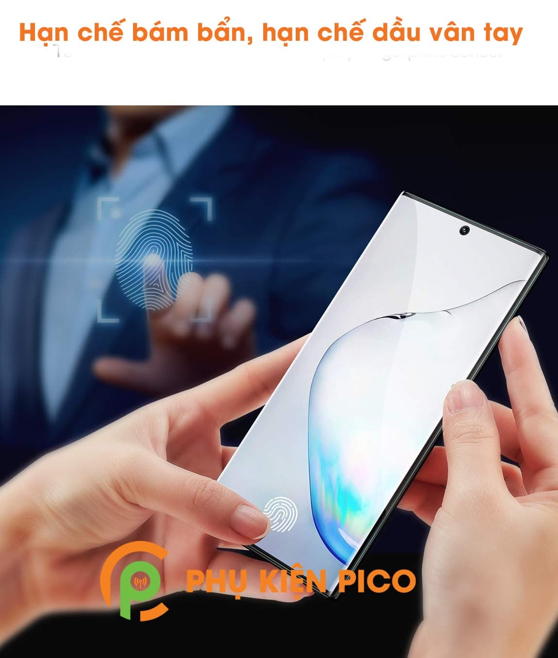 Dán PPF màn hình Samsung Galaxy Note 10 Pro trong suốt full viền - 6