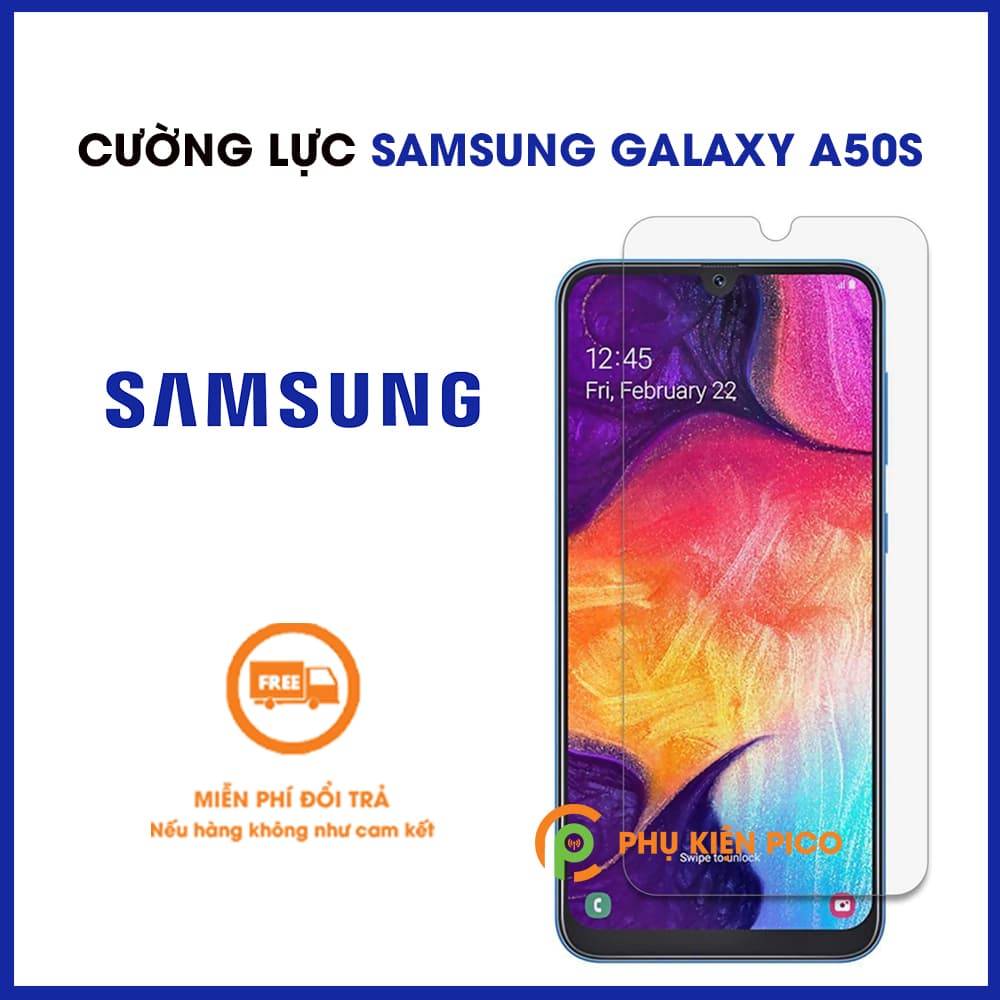 Kính cường lực Samsung Galaxy A50s trong suốt độ cứng 9H