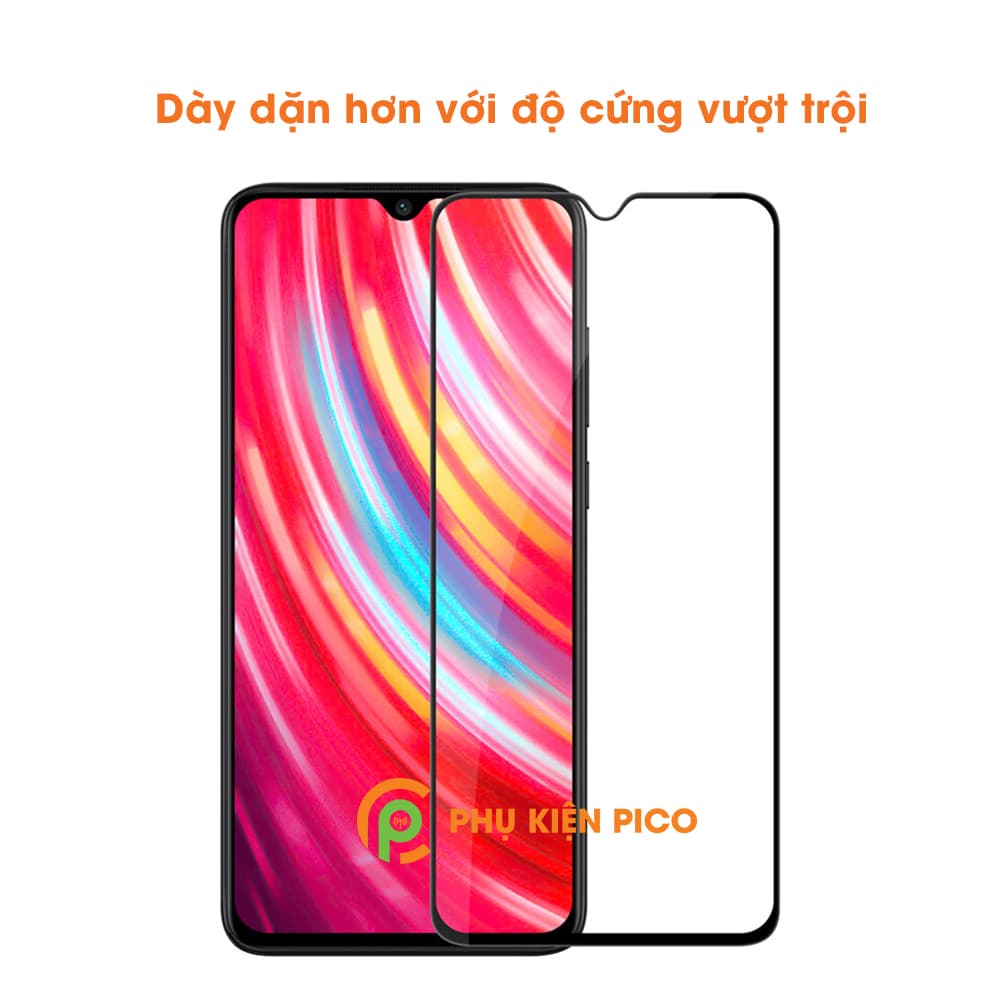 Kính cường lực Xiaomi Redmi Note 8 Pro full màn độ cứng 9H - 5