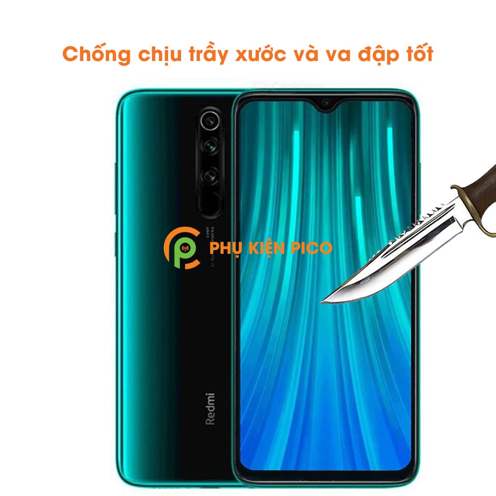 Kính cường lực Xiaomi Redmi Note 8 Pro full màn độ cứng 9H - 3