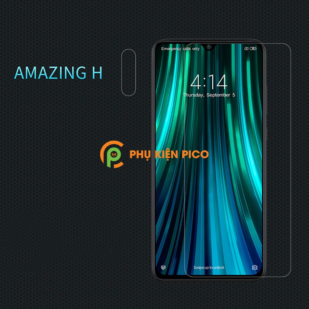 Kính cường lực Xiaomi Redmi Note 8 Pro Nillkin Amazing H hàng nguyên tem - 8