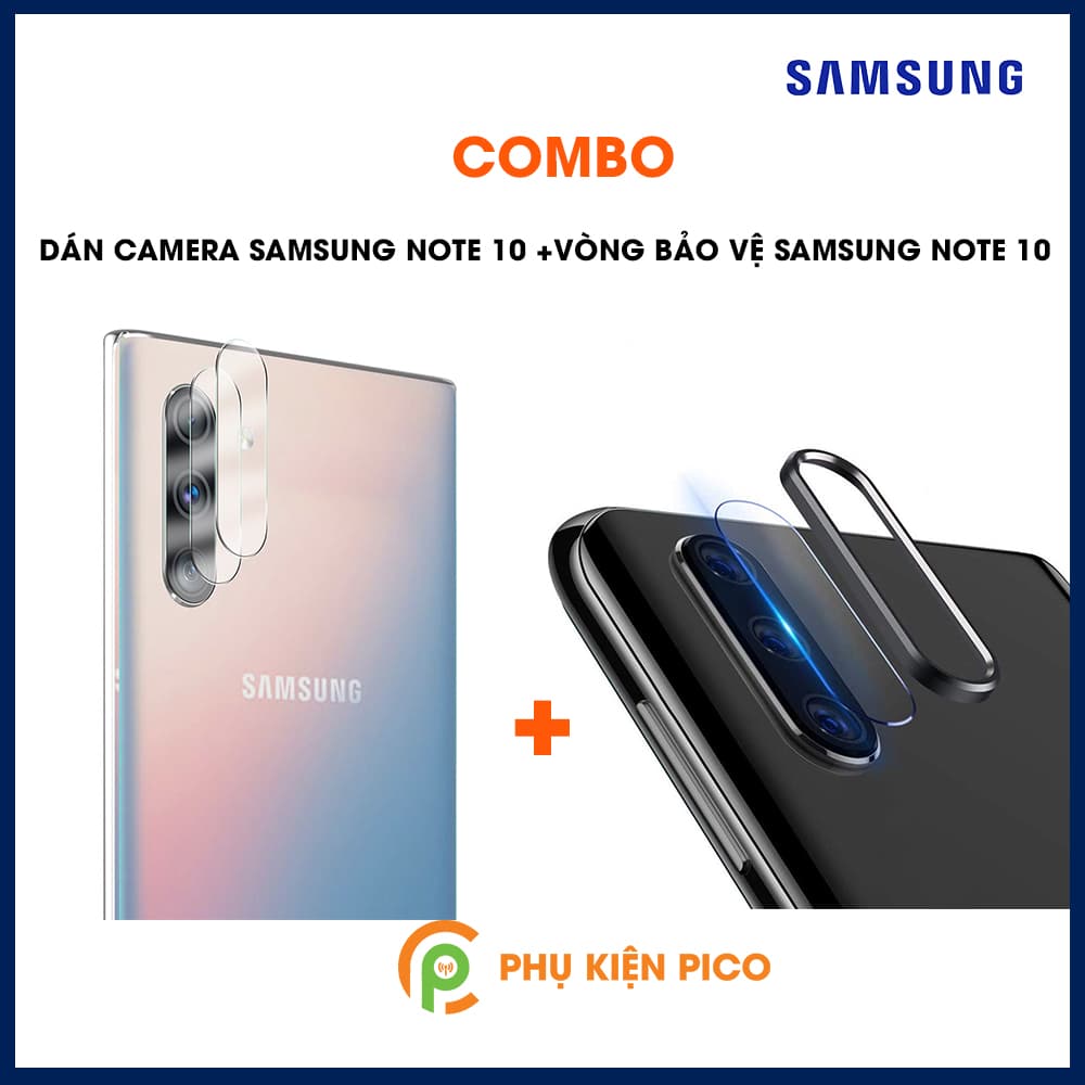 Combo dán camera và vòng bảo vệ camera Samsung Galaxy Note 10