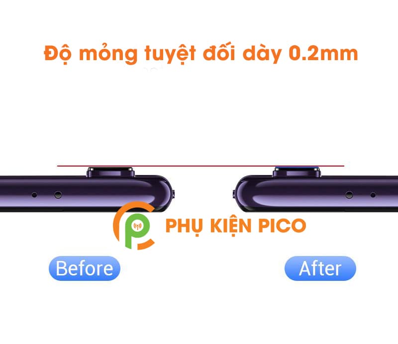 Dán camera Xiaomi Redmi Note 8 chống xước bảo vệ camera - 4