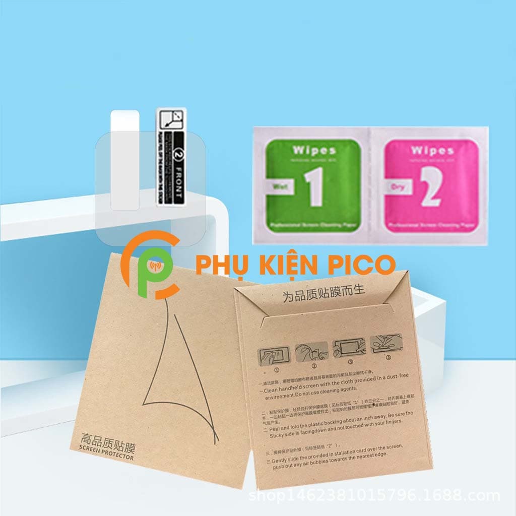 Dán màn hình Xiaomi Amazfit GTS trong suốt full màn hình đồng hồ - 5