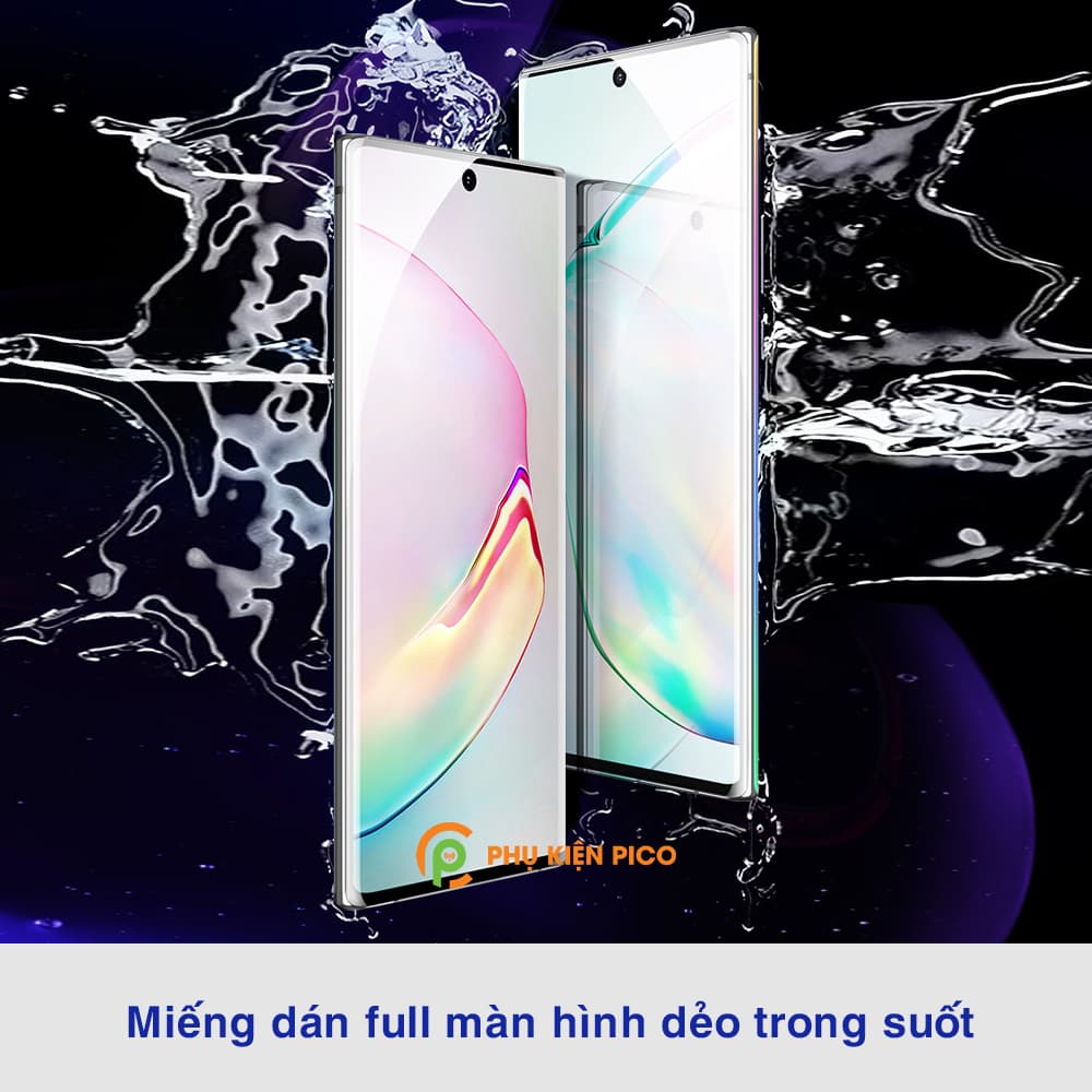 Dán màn hình Samsung Note 10 full màn hình trong suốt chính hãng Moxiao Xing - 4