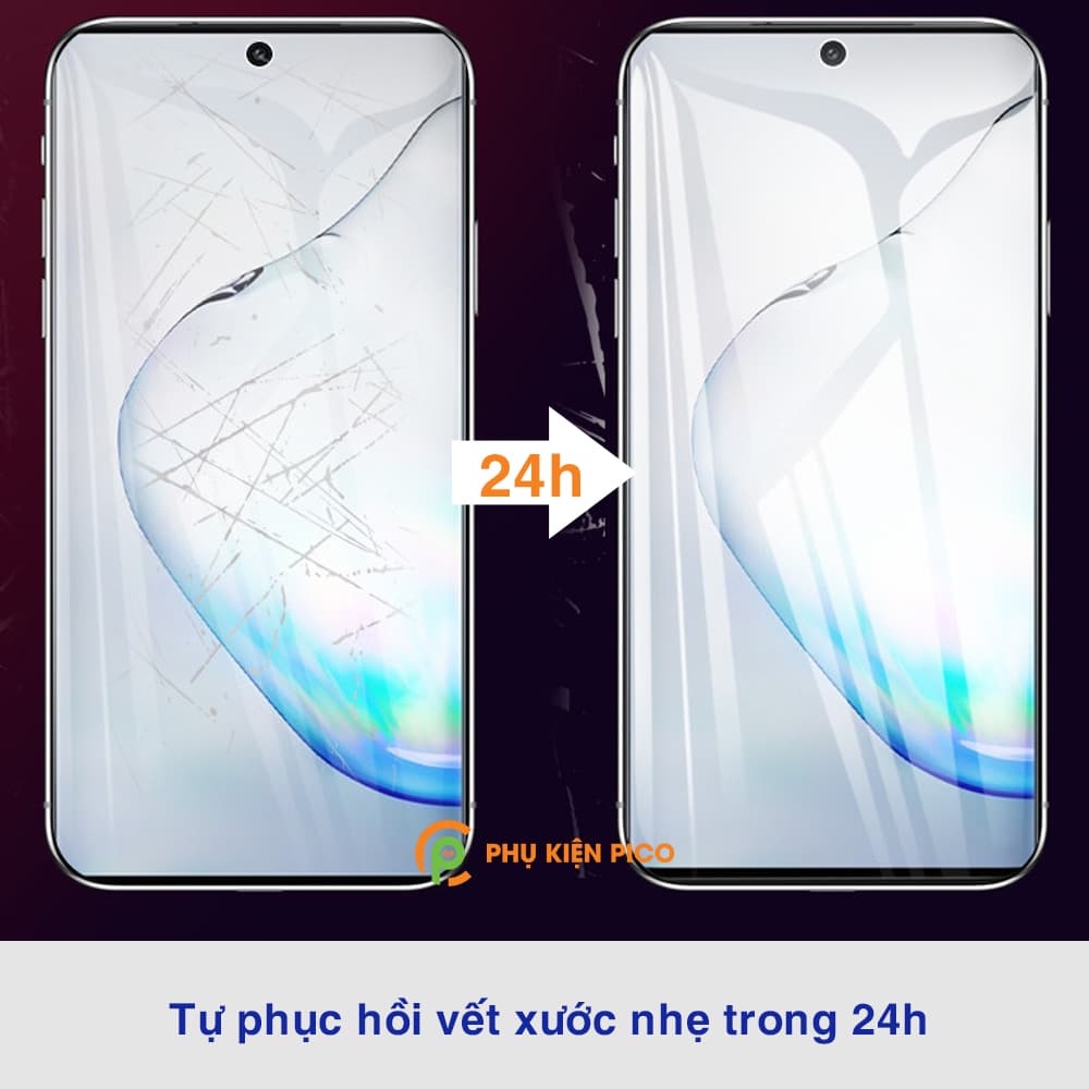 Dán màn hình Samsung Note 10 full màn hình trong suốt chính hãng Moxiao Xing - 3