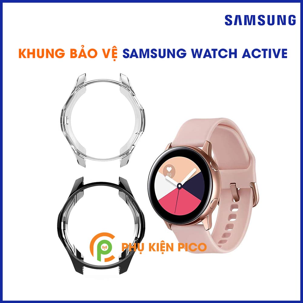 Ốp viền bảo vệ đồng hồ Samsung Galaxy Watch Active