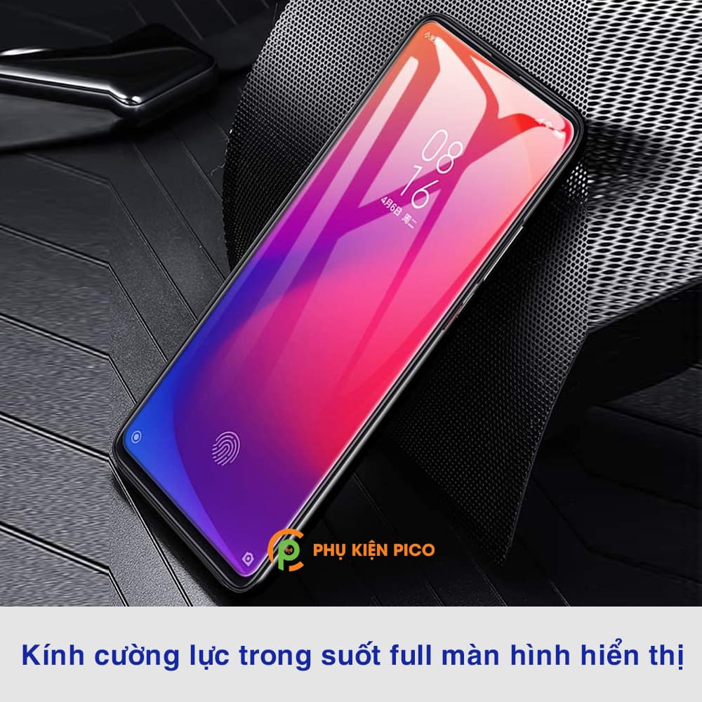 Kính cường lực Mi 9T Pro full màn hình trong suốt dùng chung với mọi loại ốp lưng - 6