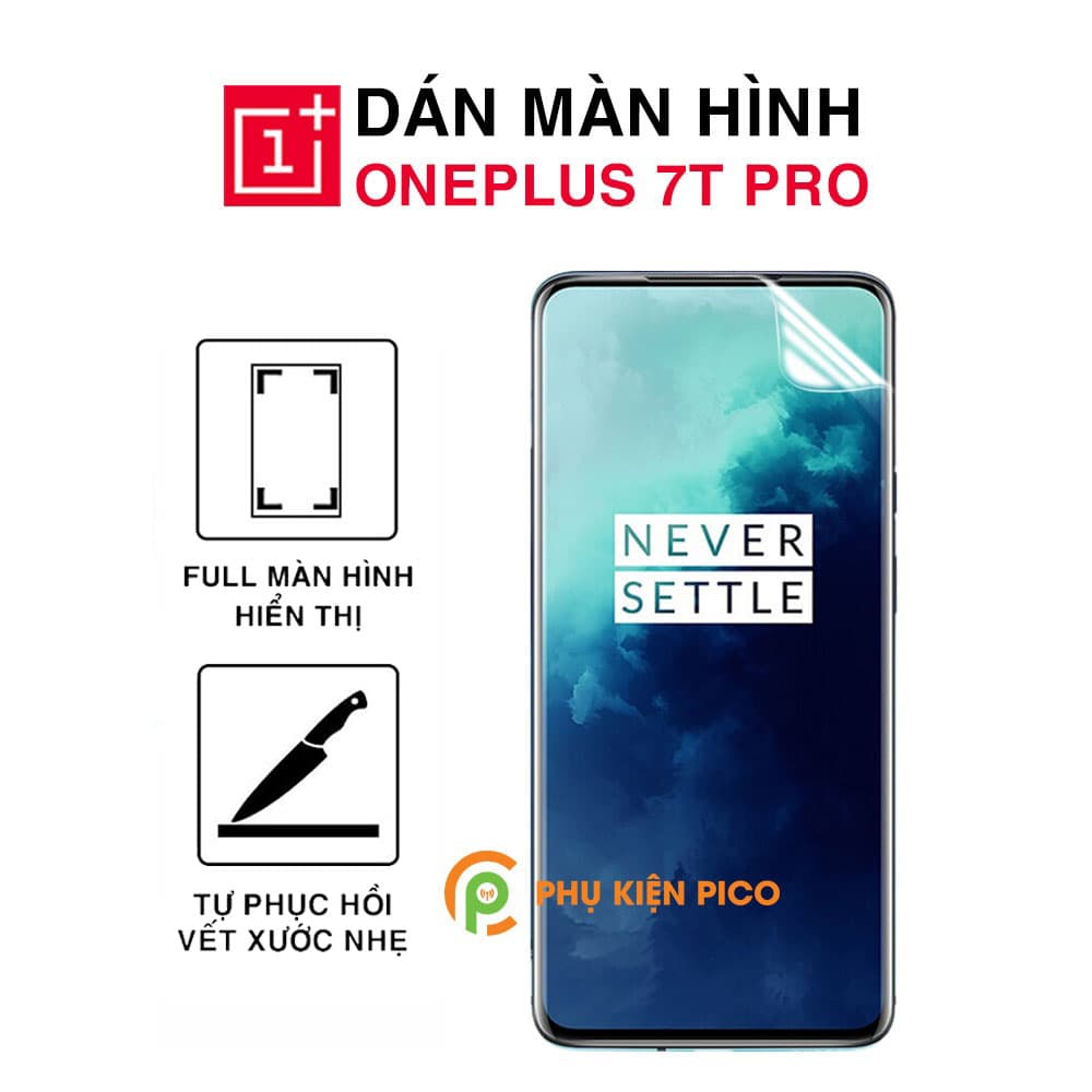 Dán màn hình Oneplus 7T Pro PPF cao cấp dẻo trong suốt