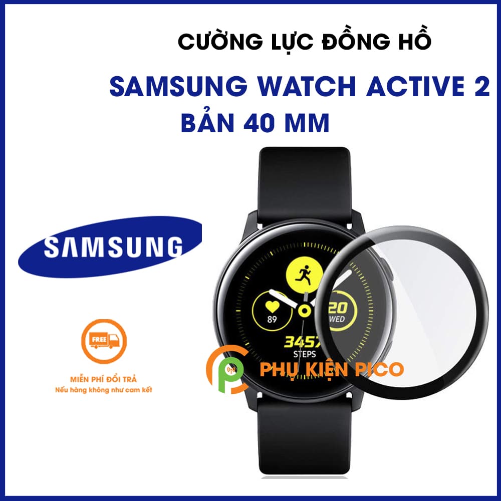 Kính cường lực đồng hồ Samsung Galaxy Watch Active 2 bản 40mm