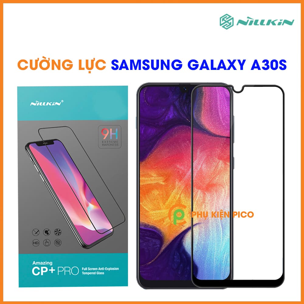 Kính cường lực Samsung Galaxy A30s trong suốt Nillkin Amazing CP+ Pro