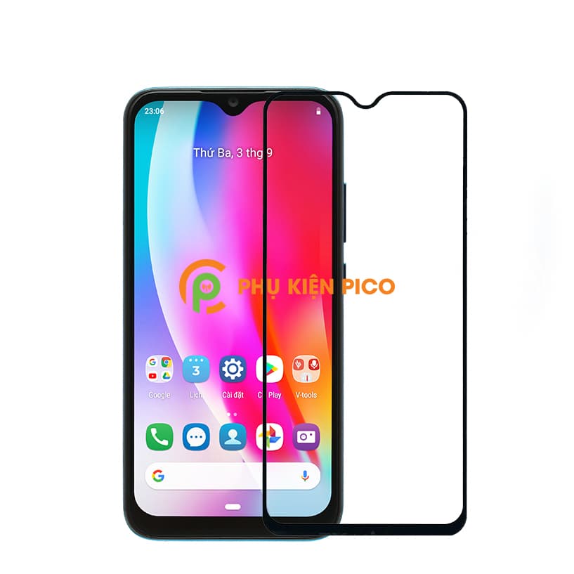 Kính cường lực Vsmart Joy 2 Plus full viền độ cứng 9H - 3