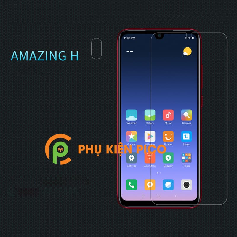 Kính cường lực Xiaomi Redmi Note 8 Nillkin Amazing H hàng nguyên tem - 3