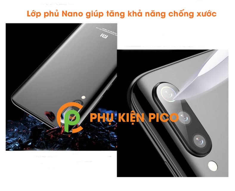 Miếng dán cường lực camera Xiaomi Mi A3 chống xước bảo vệ camera - 3
